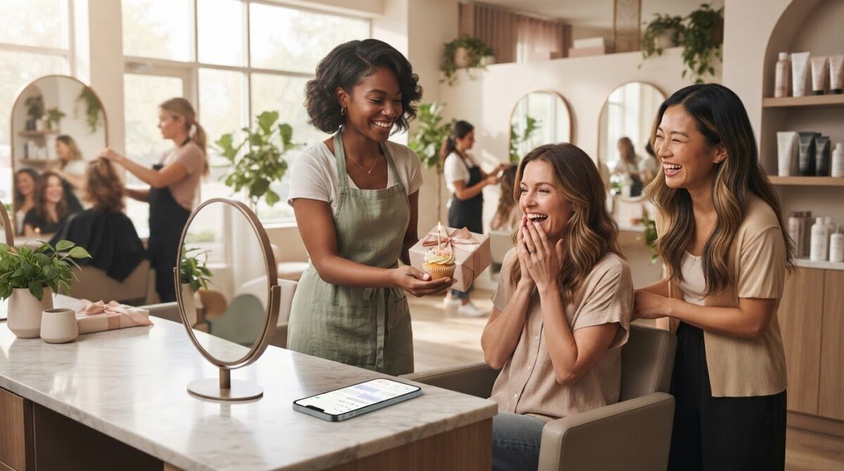 How to Set Up Automated Birthday Greetings for Salon Clients in 2026